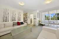 Sun filled apartment offering a fabulous location. 