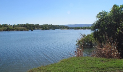 Barradise on the banks of the Ord River
