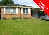 DEPOSIT TAKEN!