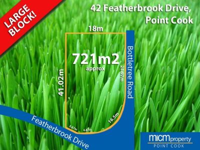 Large 721sqm Corner Block!