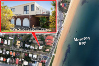GROUND FLOOR UNIT WITH COURTYARD -  ONLY ONE HOUSE FROM WATERFRONT  