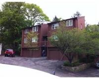 Multilevel end unit in sophisticated gated community. 