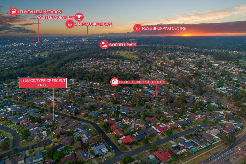 Real Estate For Sale 11 Macintyre Crescent Ruse , NSW