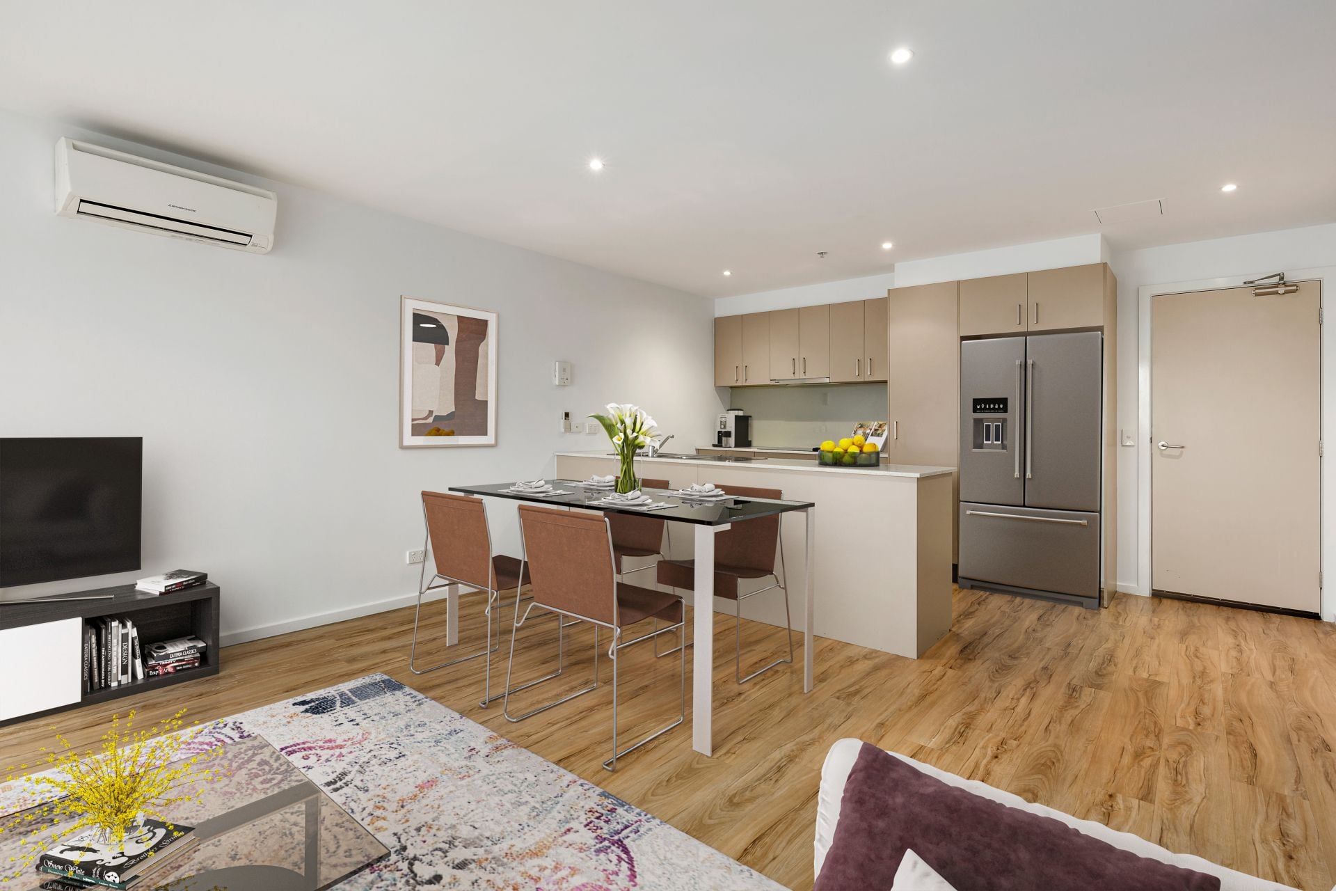 Easy Living With A Mellow Backdrop
