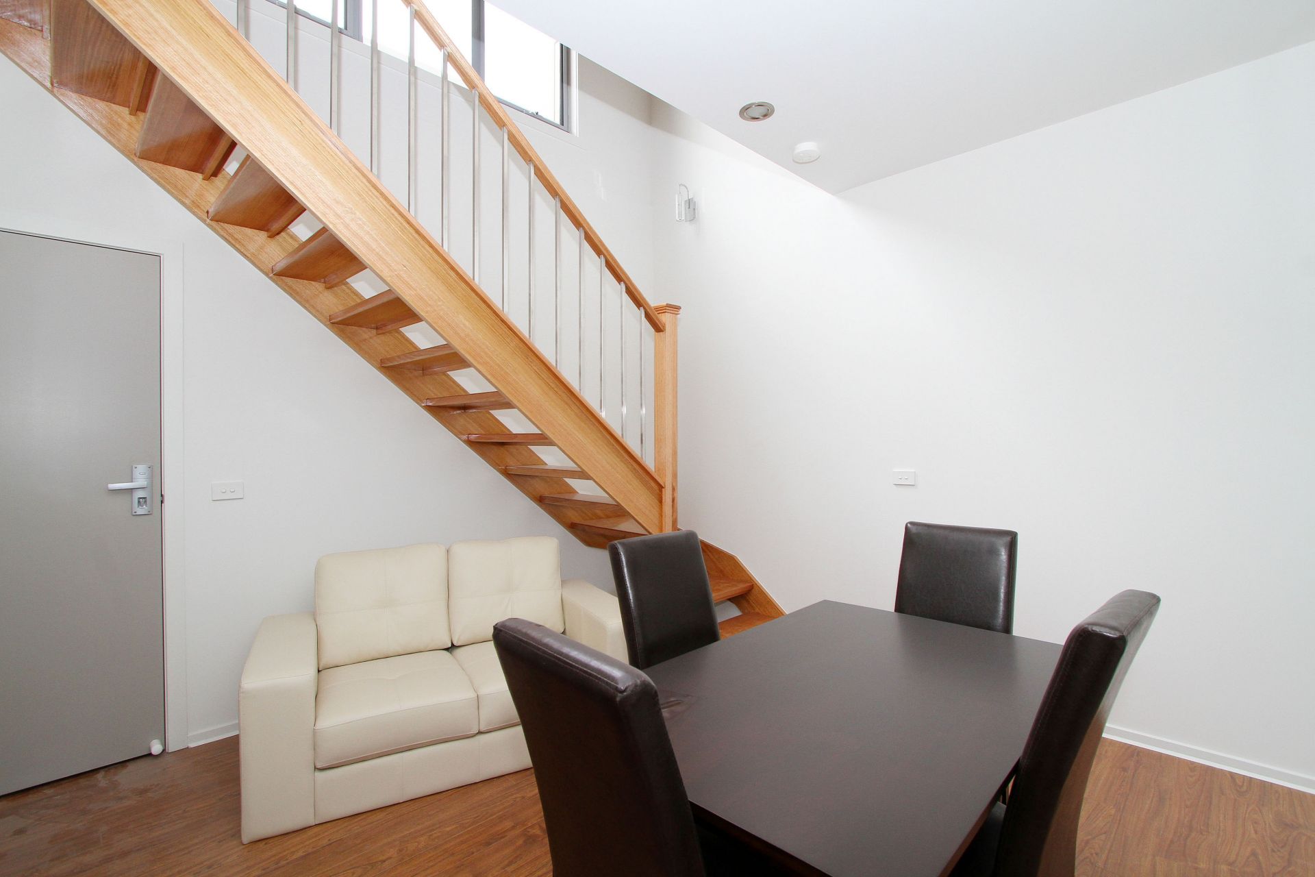 PARTIALLY FURNISHED, ONE BEDROOM ON TWO LEVELS