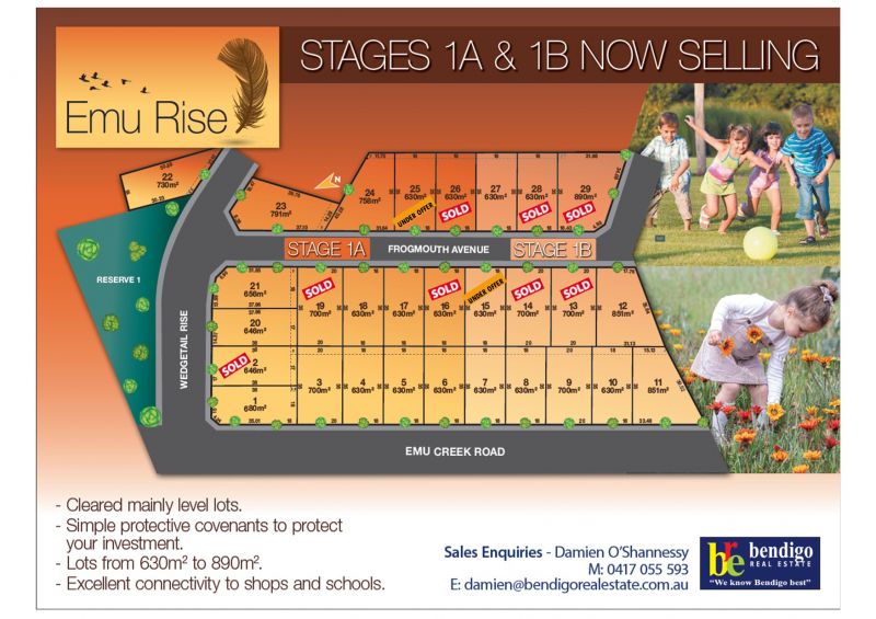 1-29/ Emu Rise - Stage 1a & 1b, Strathfieldsaye | Bendigo Real Estate
