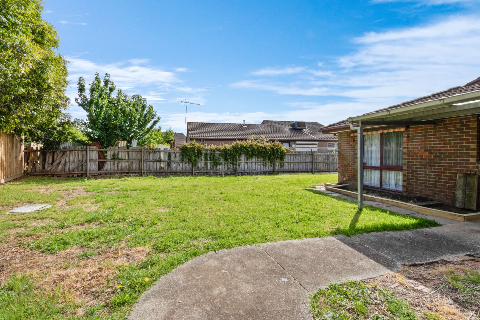 CONVENIENTLY LOCATED WITH A LARGE YARD