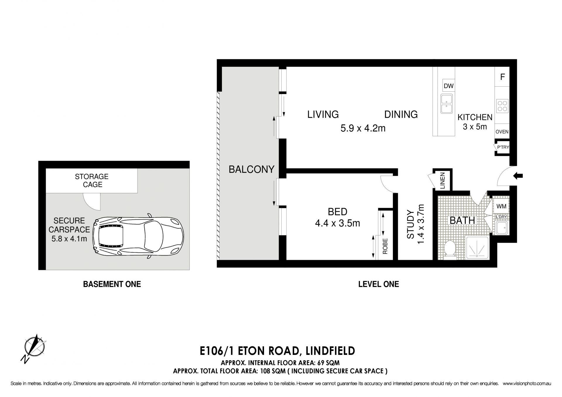 Real Estate For Sale E106/13 Eton Road Lindfield , NSW