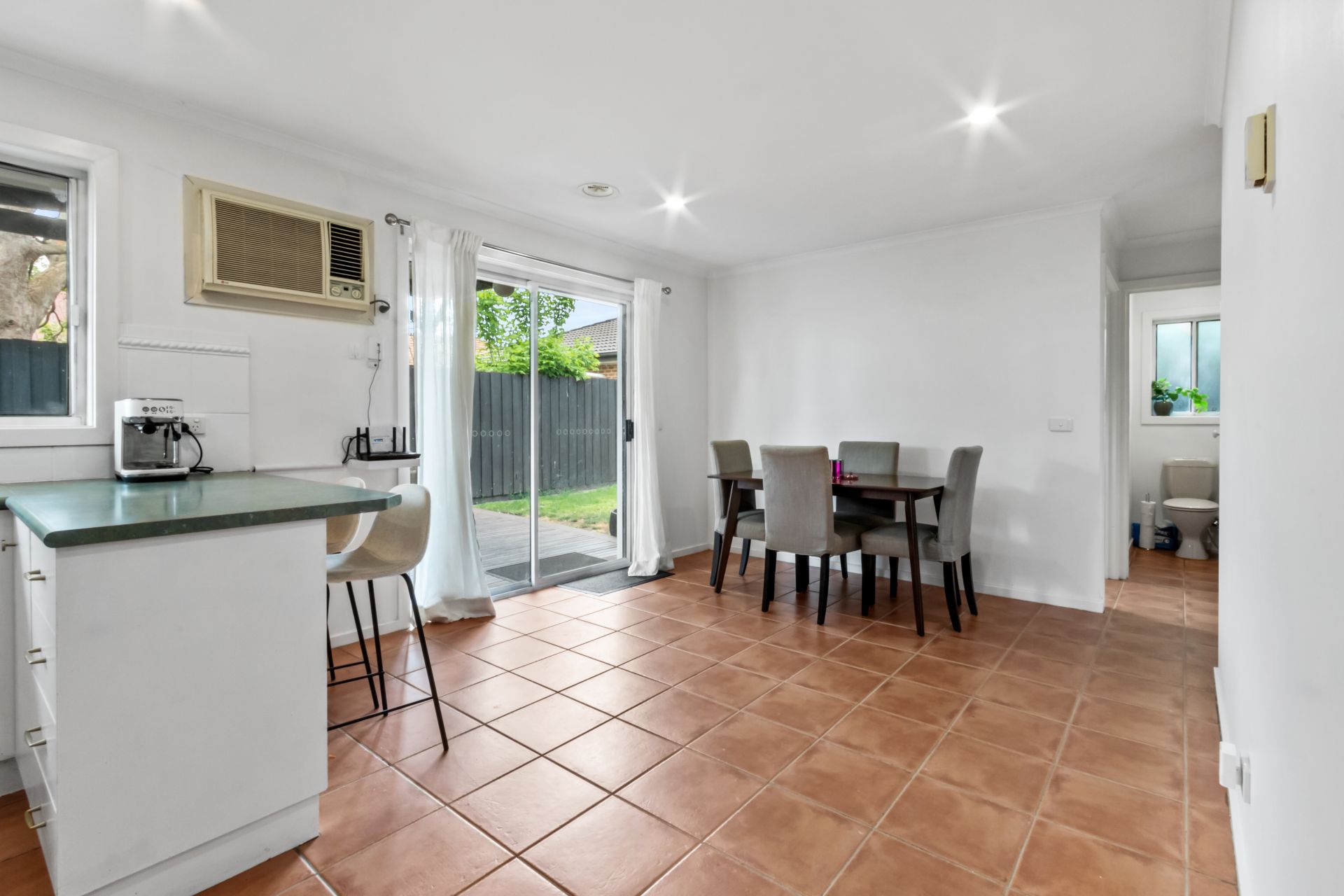 Versatile floorplan with spacious backyard