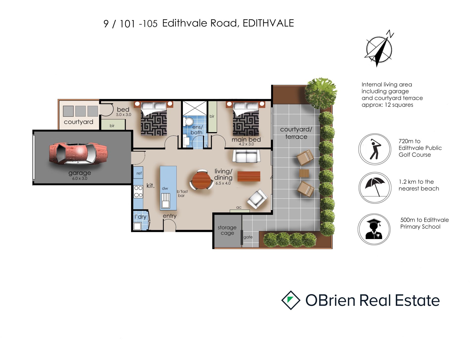 9/101-105 Edithvale Road, Edithvale | OBrien Real Estate