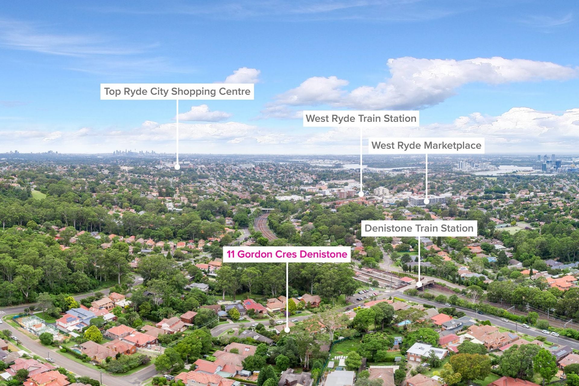 Real Estate For Sale 11 Gordon Crescent Denistone , NSW