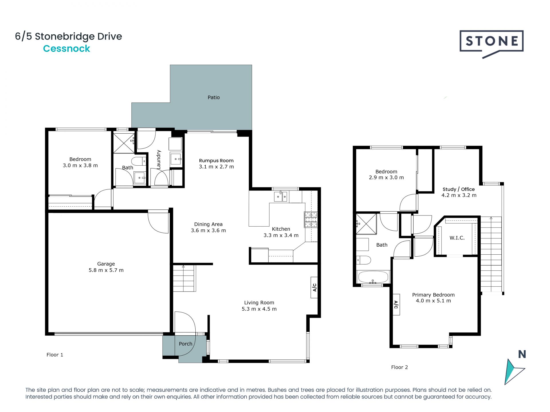 Contemporary and peaceful family sized townhouse