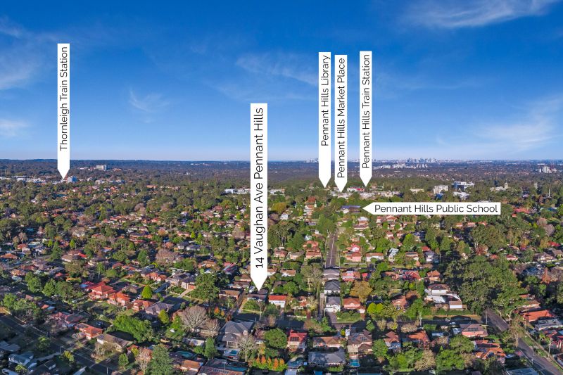 Real Estate For Sale 14 Vaughan Avenue Pennant Hills , NSW