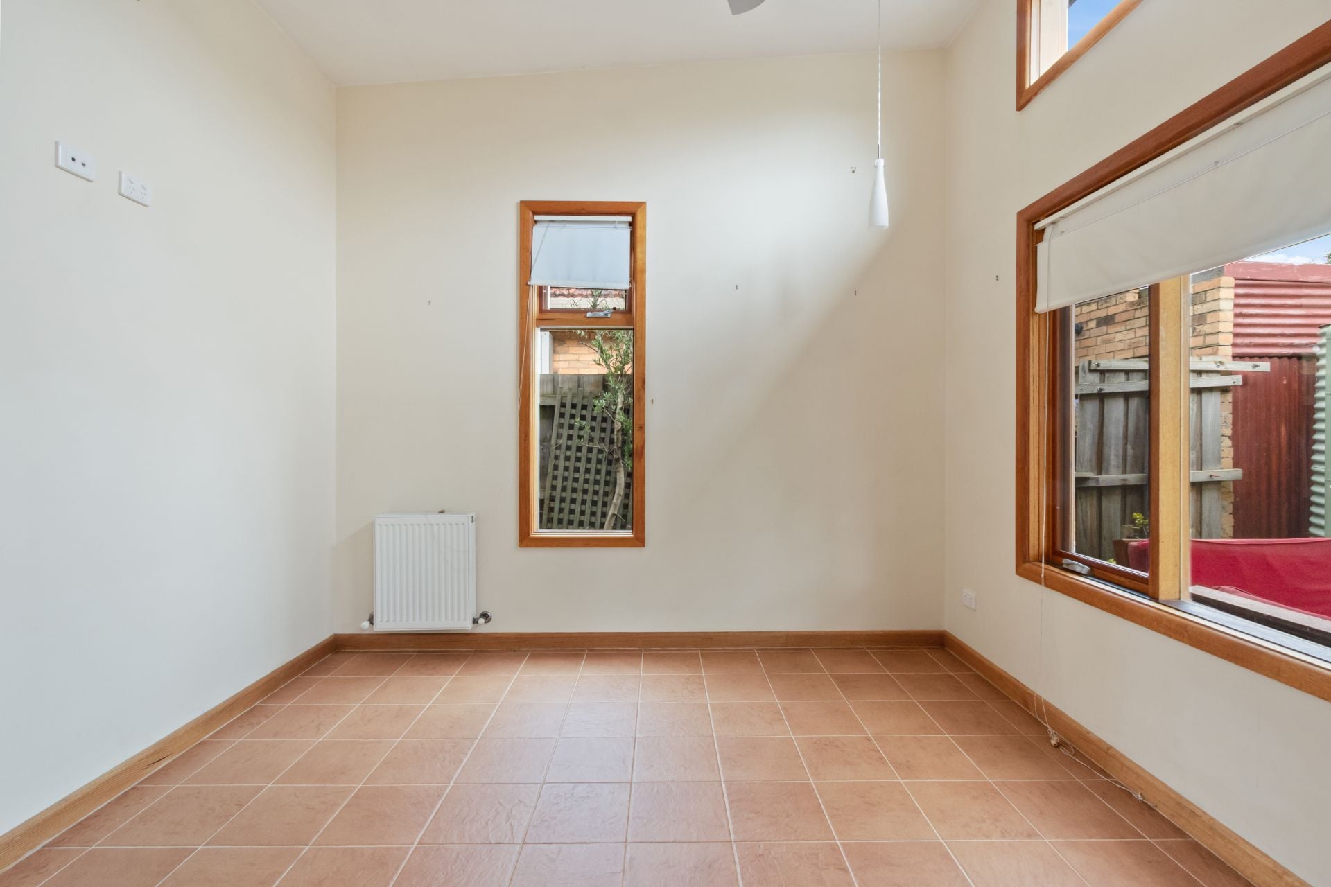 Versatile floorplan bathed in sunlight