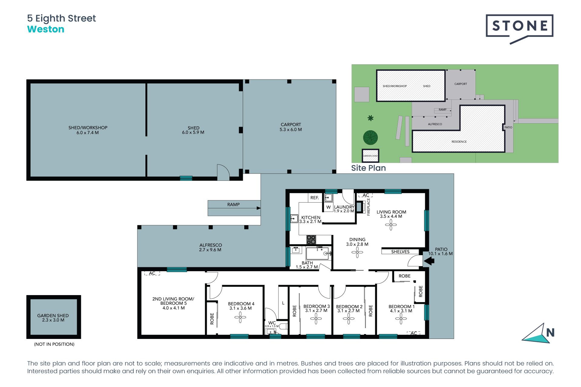 Ideal starter and move-in ready, bonus workshop