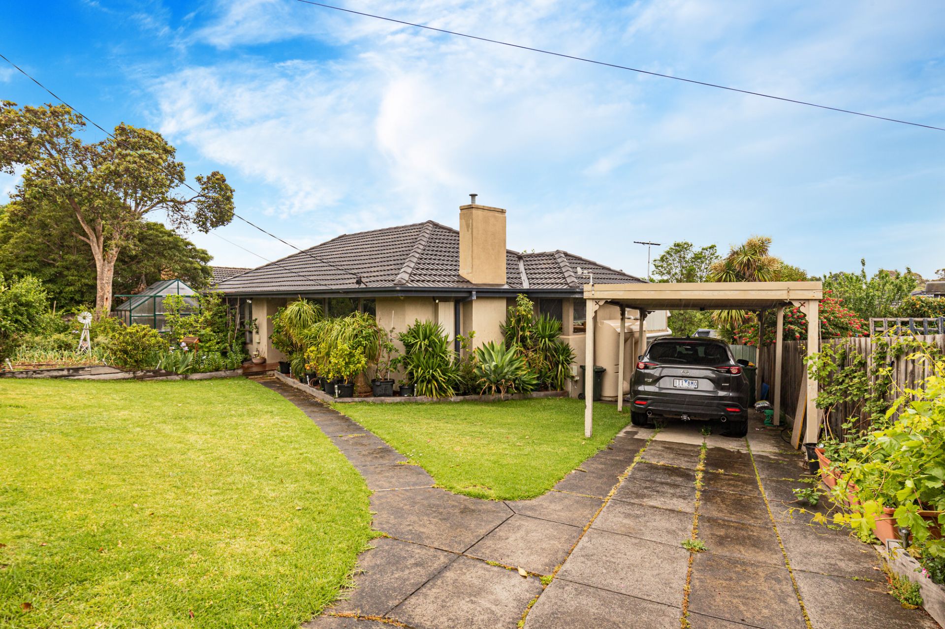 This family-friendly home offers instant charm, space and comfort.