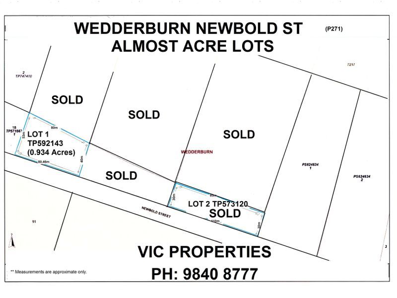 Lot 1/ Newbold Street, Wedderburn VIC 3518