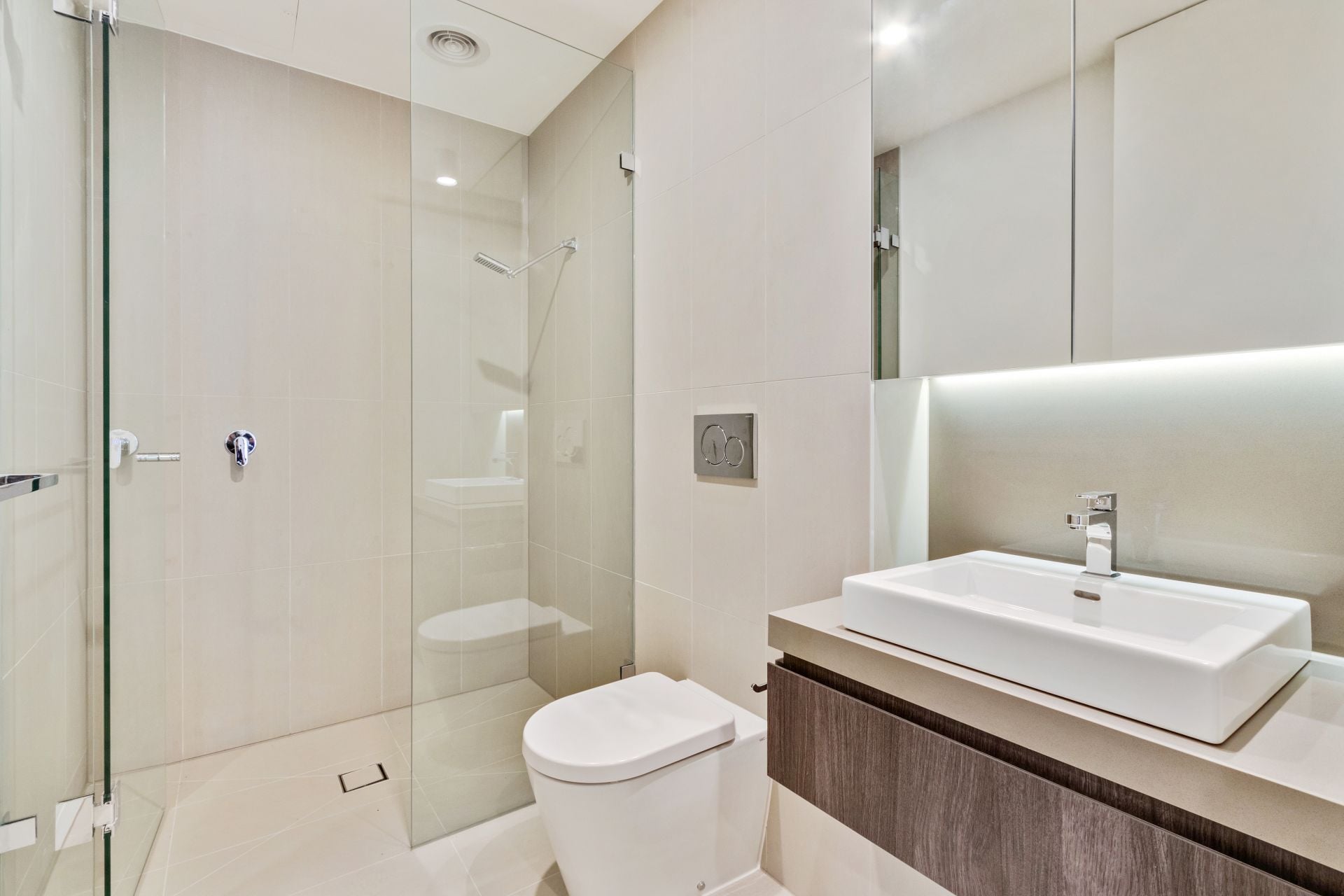 Spacious and light filled living at The Marque