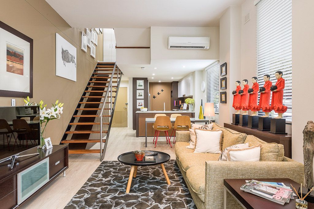 Sold - Townhouse-Style Living in a Sleek Urban Home