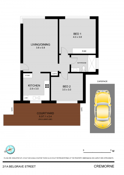 2/1a Belgrave Street CREMORNE NSW, Cremorne - Thumbnail 8