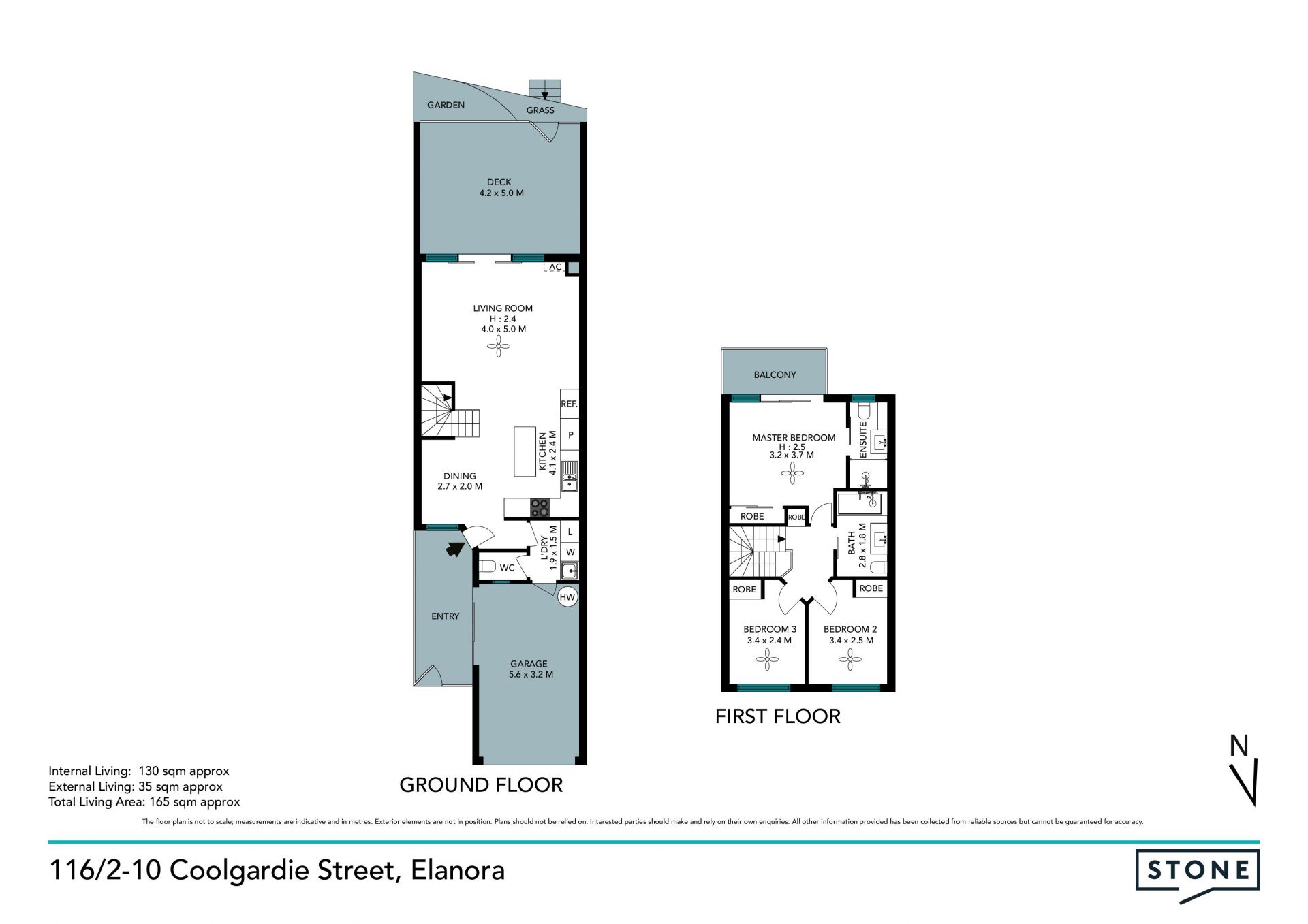 Immaculate townhouse boasting a waterfront position