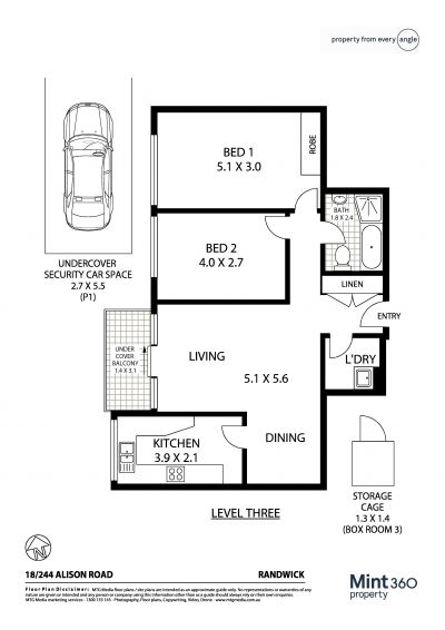 18/244 Alison Road, Randwick
