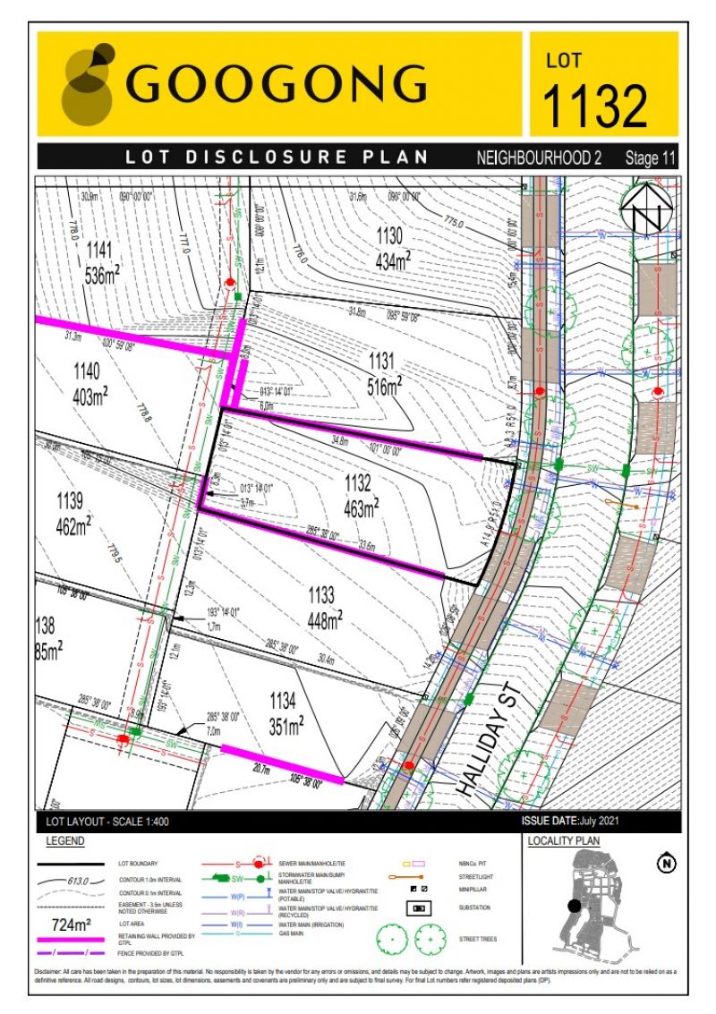 1132/ Halliday Street, Googong White Rhino Property