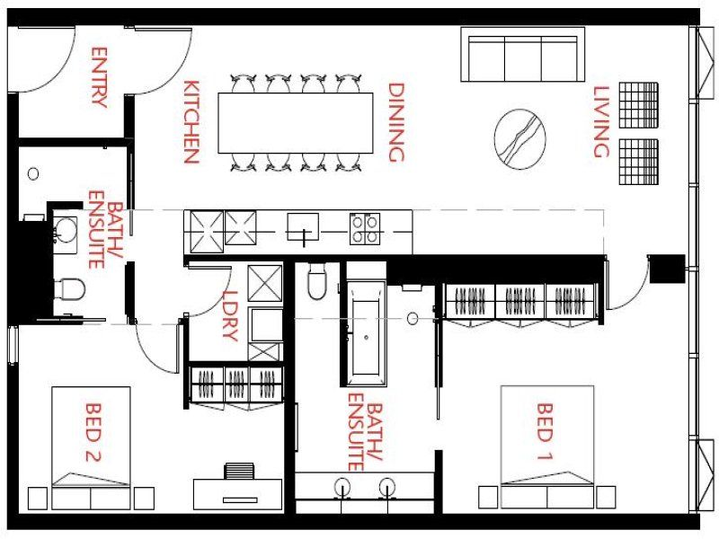 1105/8 Kavanagh Street SOUTHBANK, Southbank - Thumbnail 4