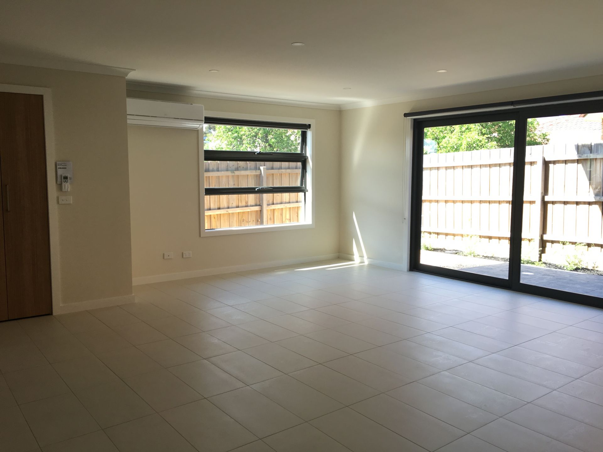 Be the first to lease this stunning ground level apartment!