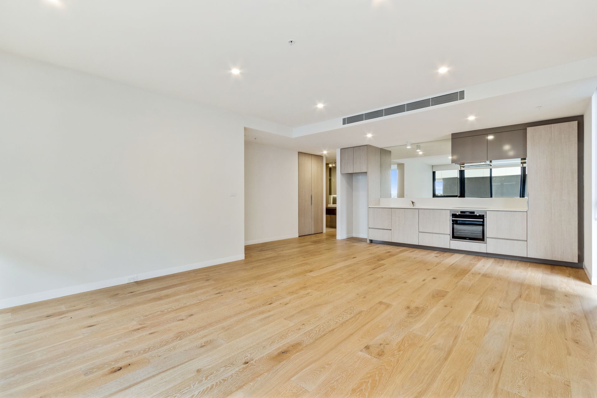 Spacious and light filled living at The Marque