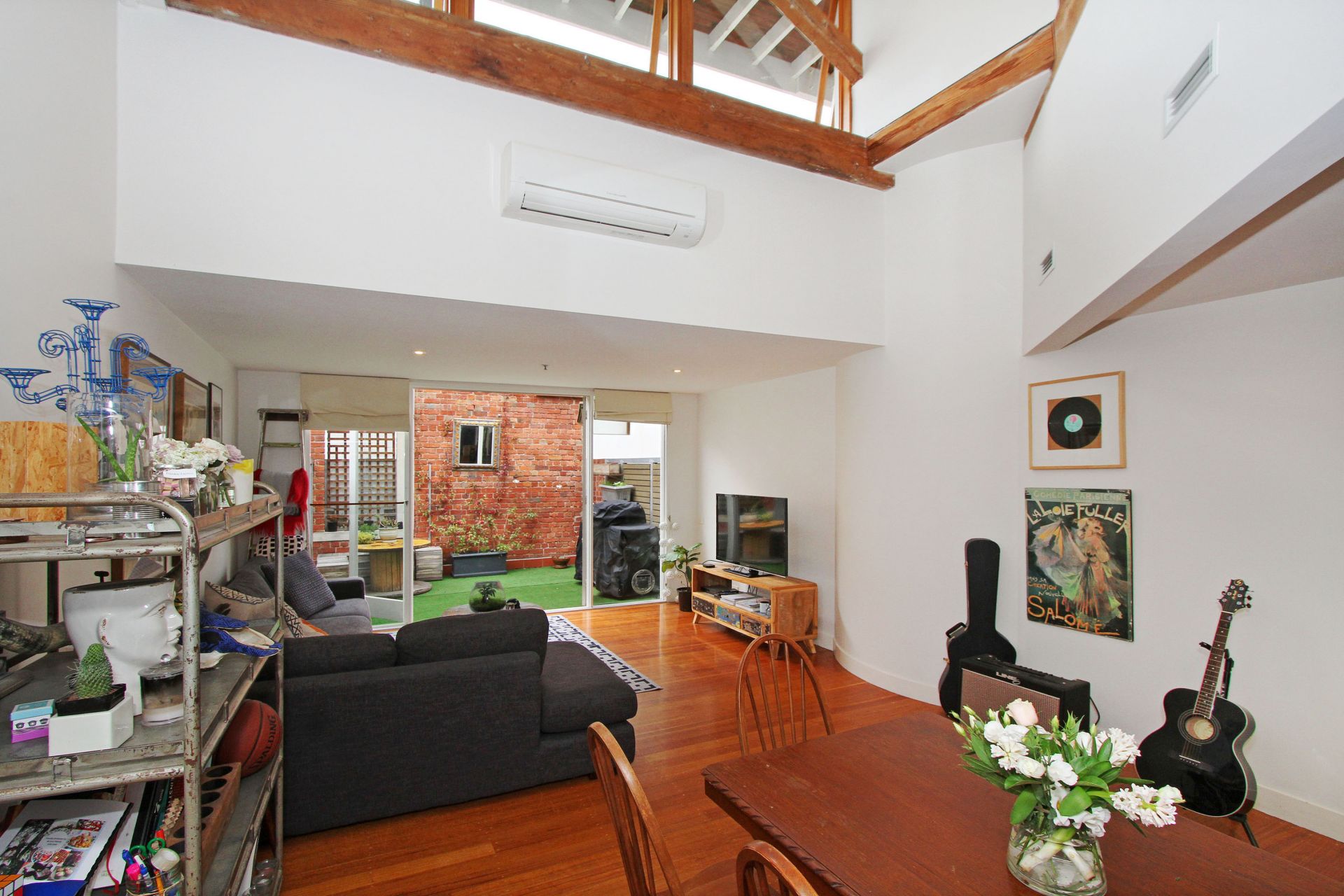 WAREHOUSE LIVING OVER THREE LEVELS