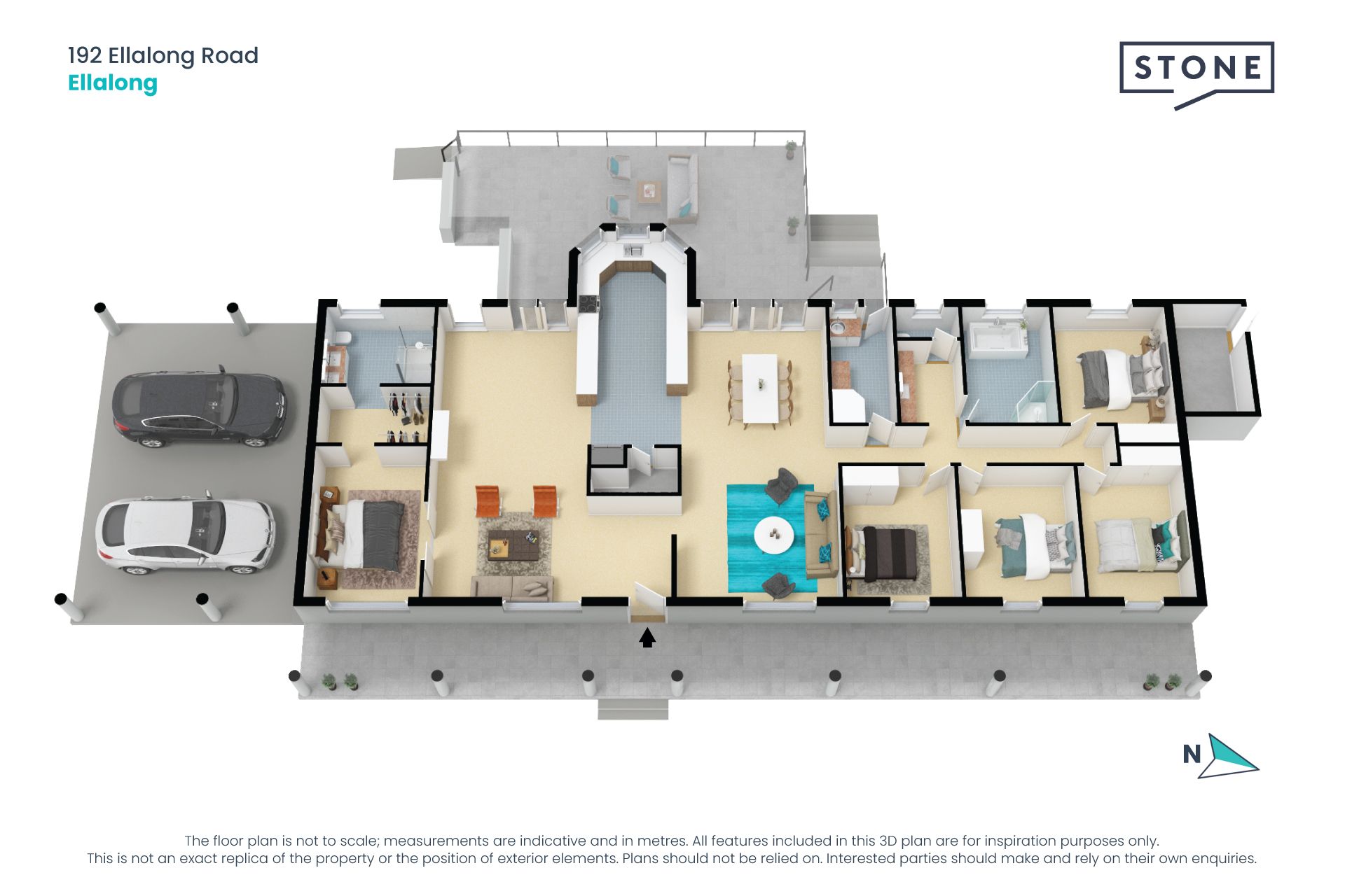 Surrounded by acres of bushland!