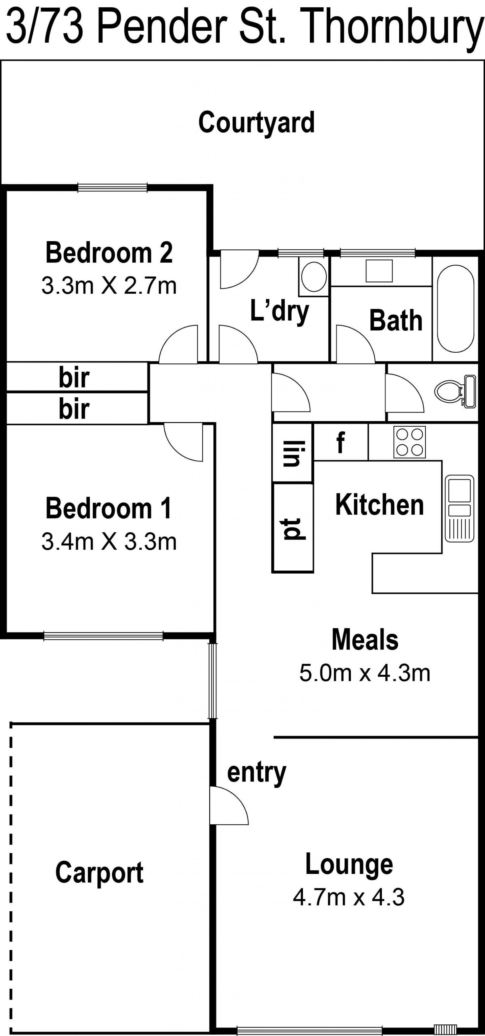 Spacious Renovated Unit Offering Great Natural Light!