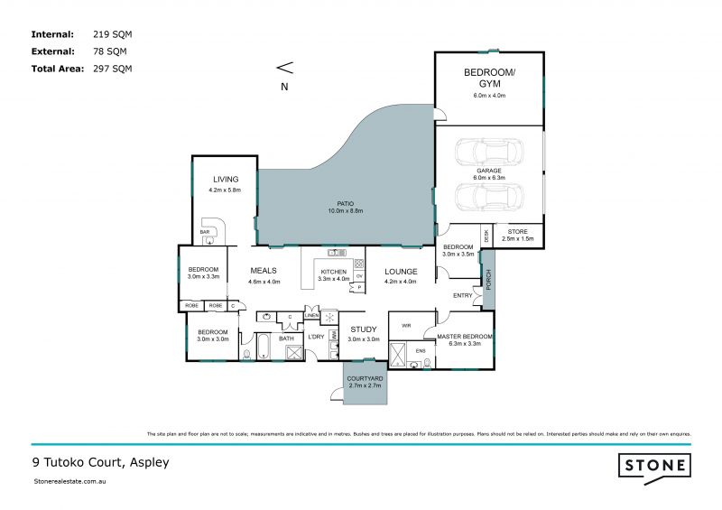 Lowset + Granny Flat Option on 1040sqm