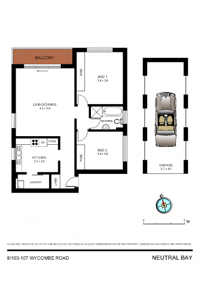 8/103 Wycombe Road NEUTRAL BAY NSW, Bay - Thumbnail 8