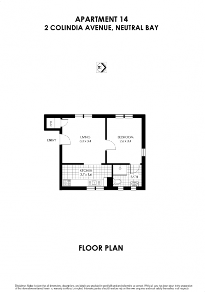 14/2 Colindia Avenue NEUTRAL BAY NSW, Bay - Thumbnail 5