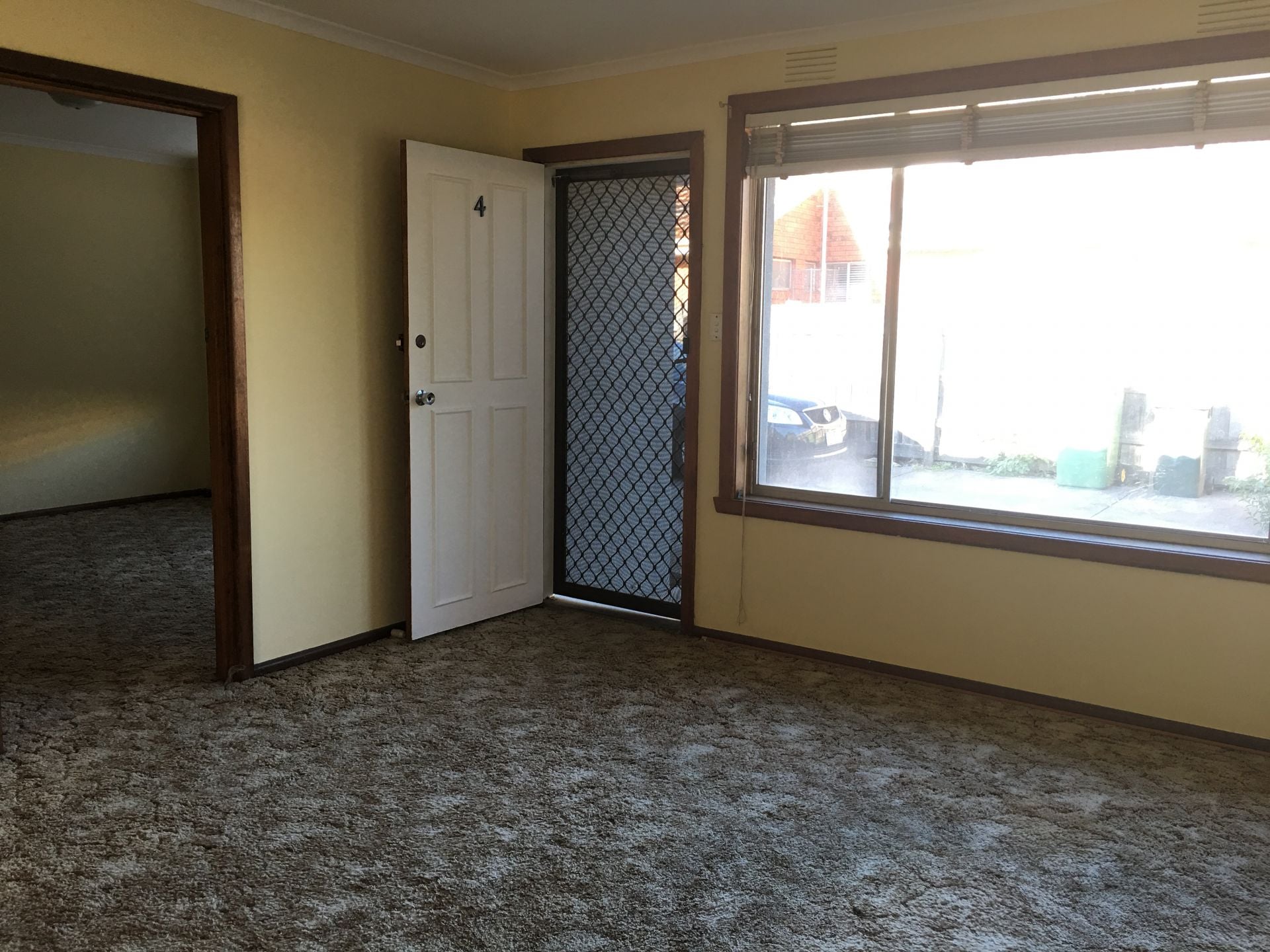 FRESHLY PAINTED AND NEW CARPET