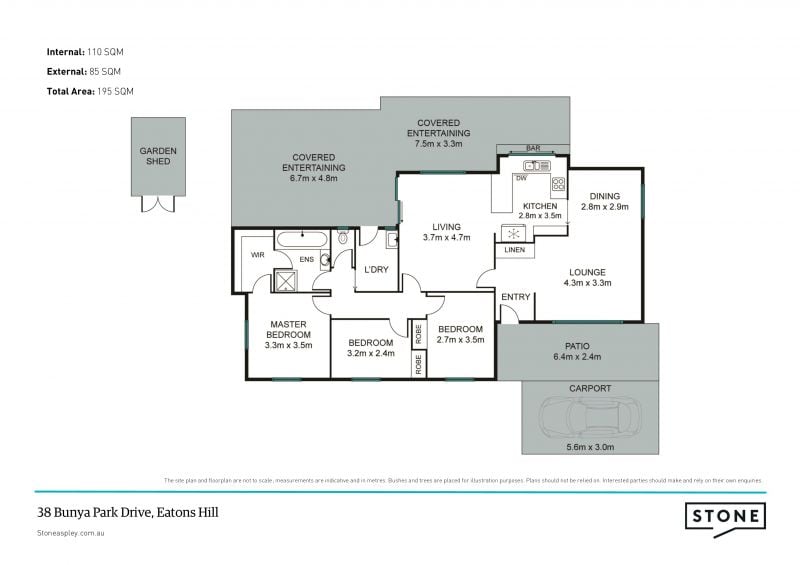 Renovated lowset entertainer