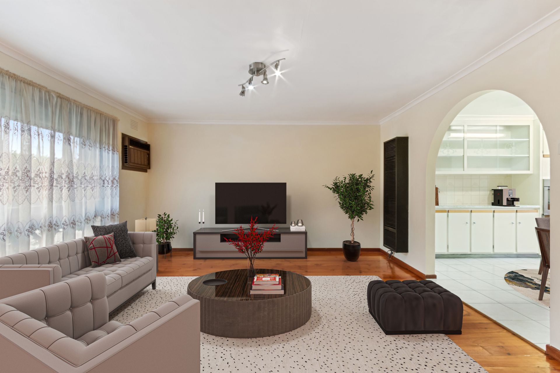 A Vision Of Mid-Century Charm With Spacious Dimensions
