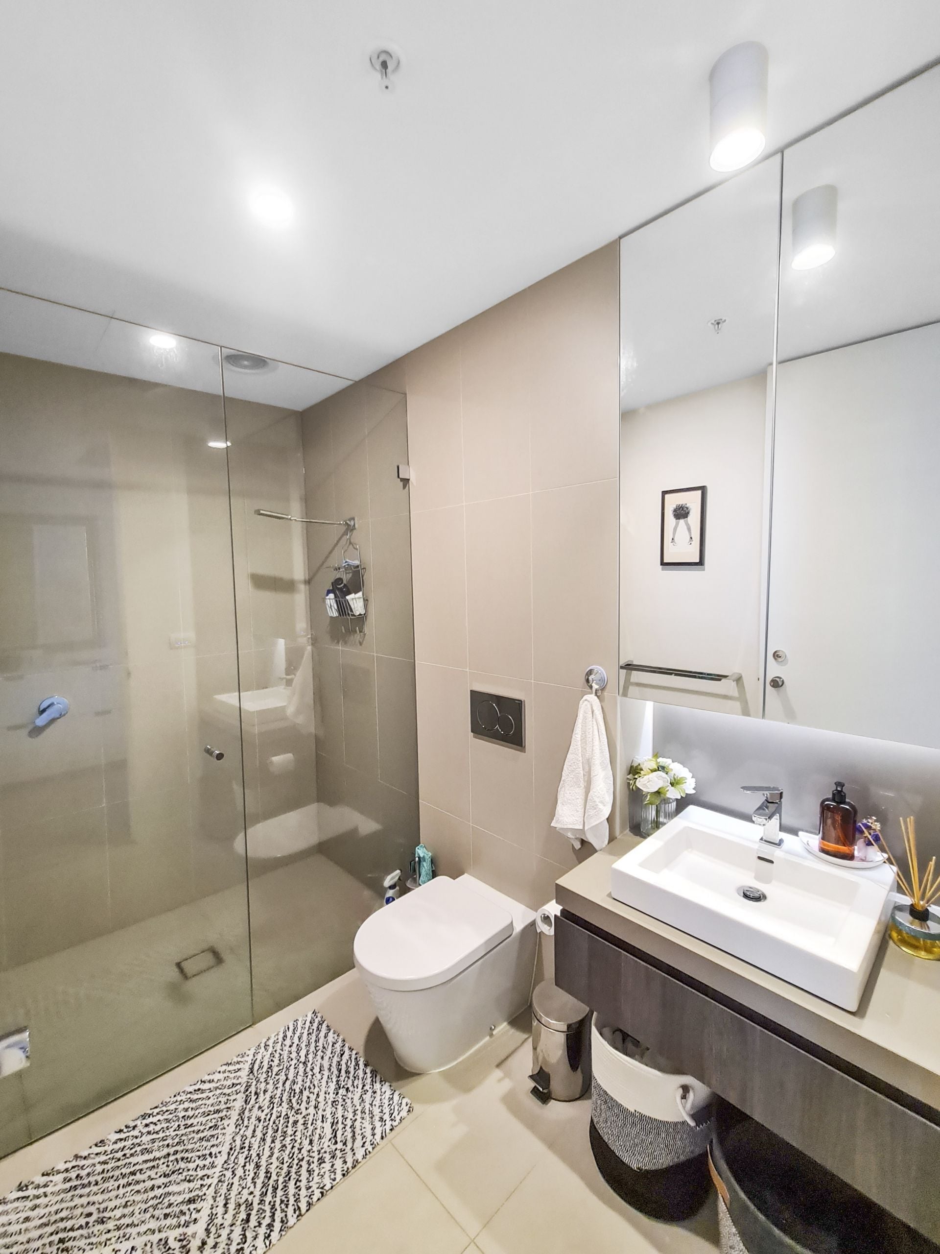 Spacious and light filled living at The Marque