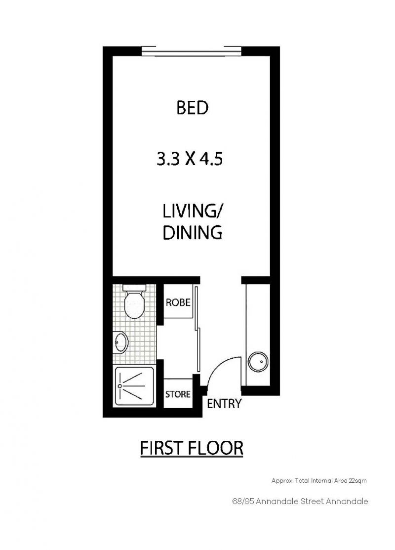 Sold - Studio Apartment in Excellent Inner West Location