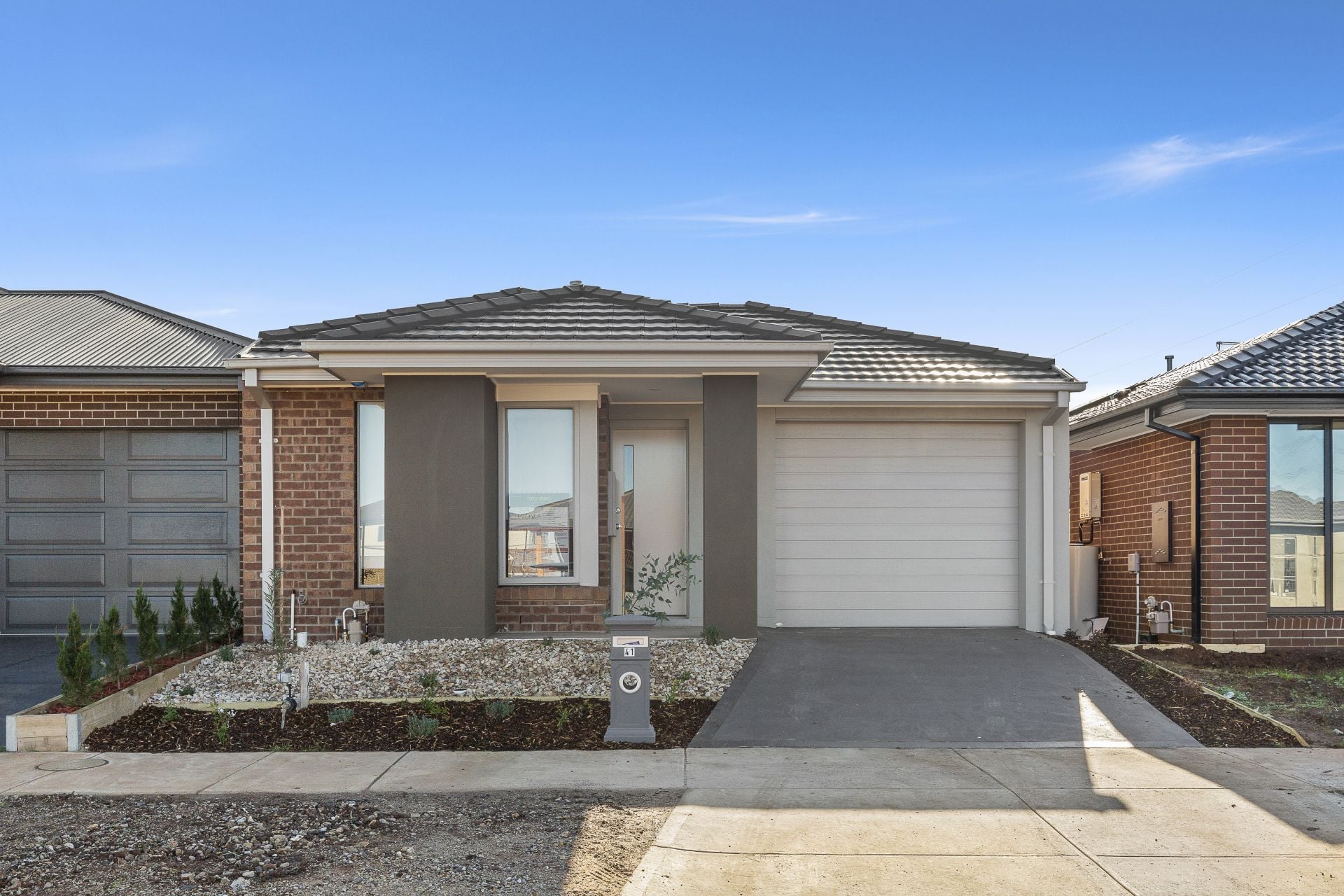 Modern three bedroom home