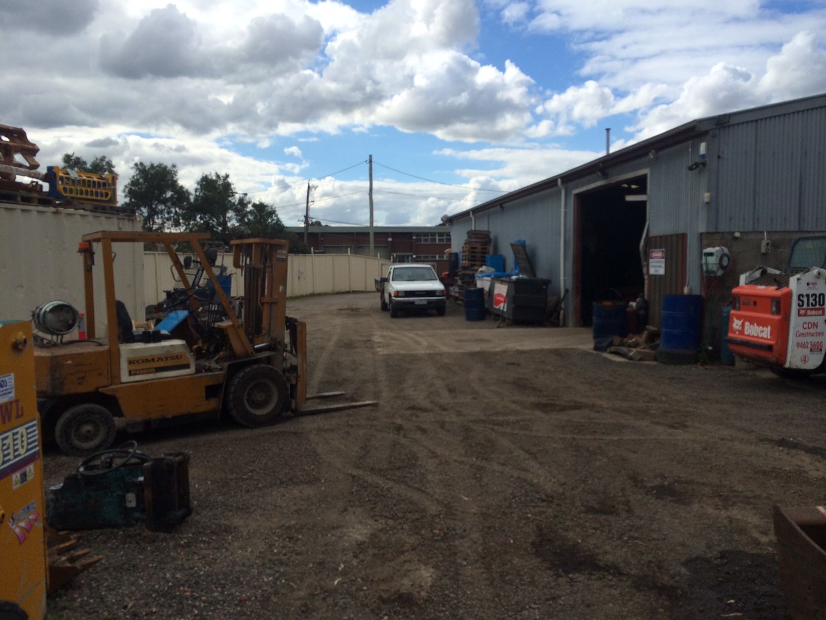 STORAGE YARD WITH FACTORY -  NO GST PAYABLE!