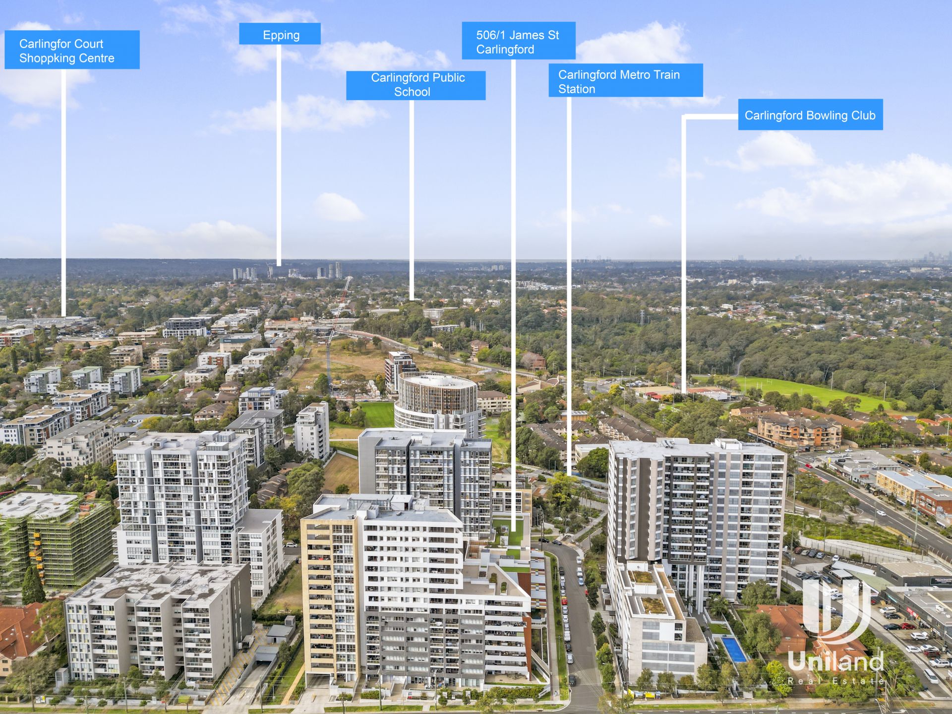 506/1 James Street, Carlingford Uniland Real Estate