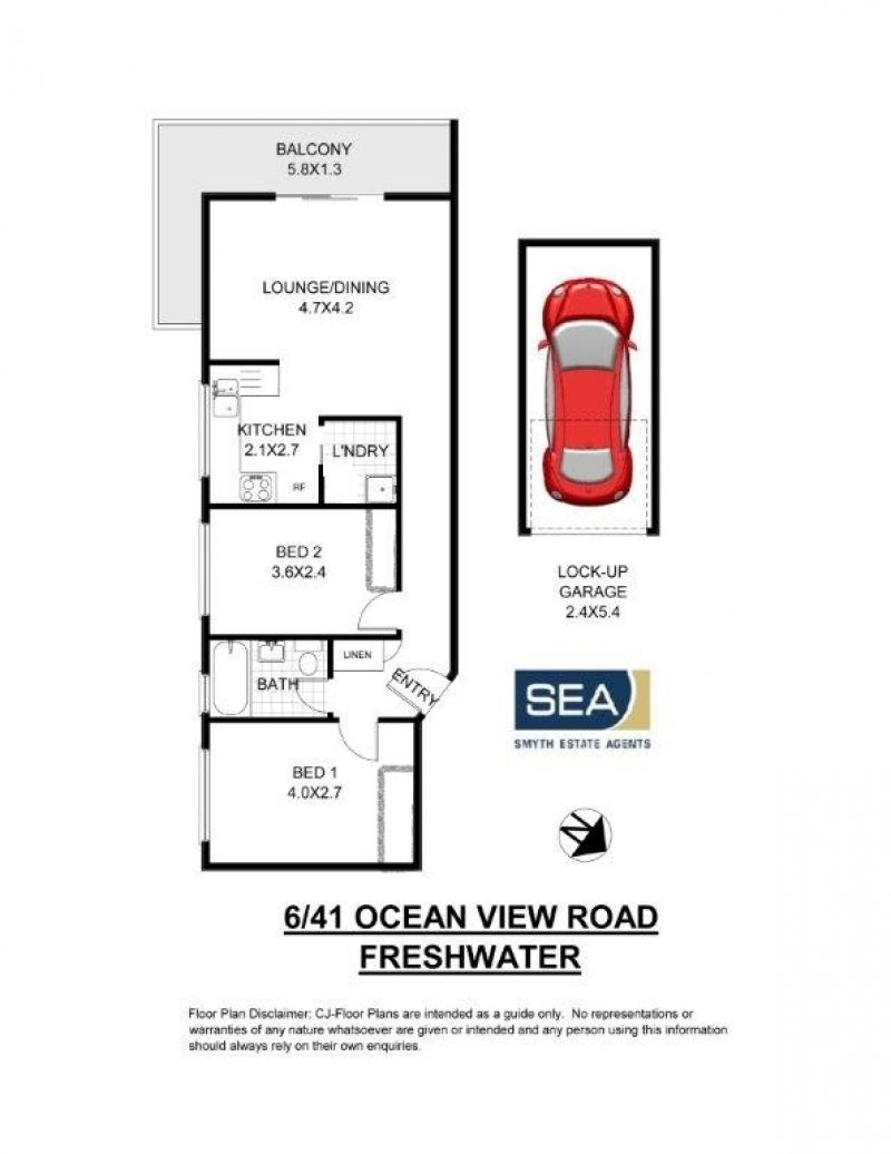 Real Estate For Sale 6/41 Ocean View Road Freshwater , NSW