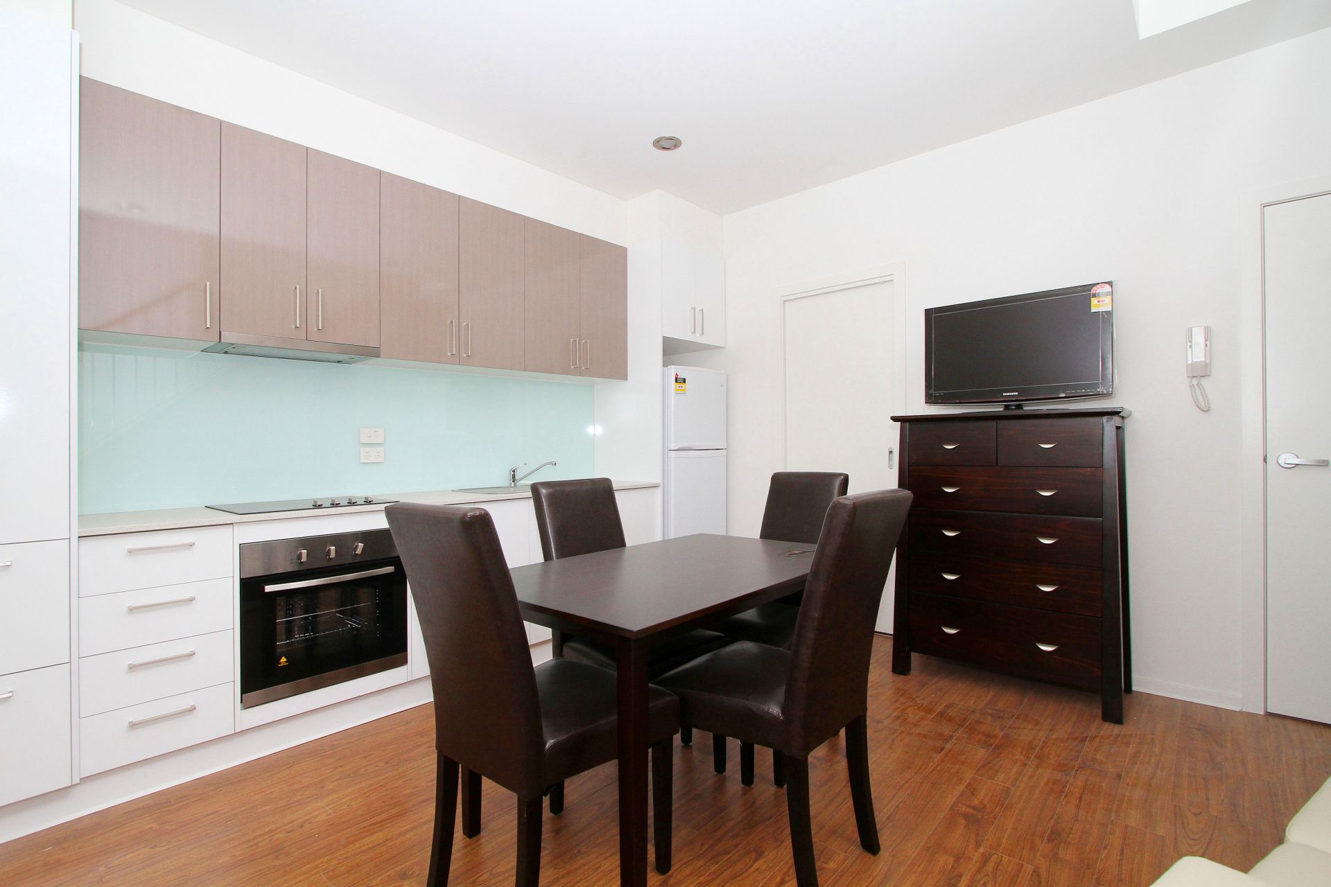 PARTIALLY FURNISHED, ONE BEDROOM ON TWO LEVELS