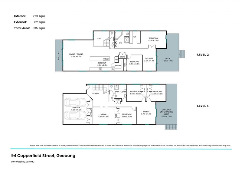 Contemporary Living Across 2 Levels