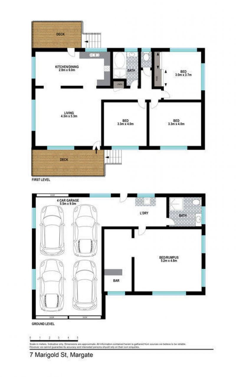Huge 741m2 parcel! Legal height downstairs