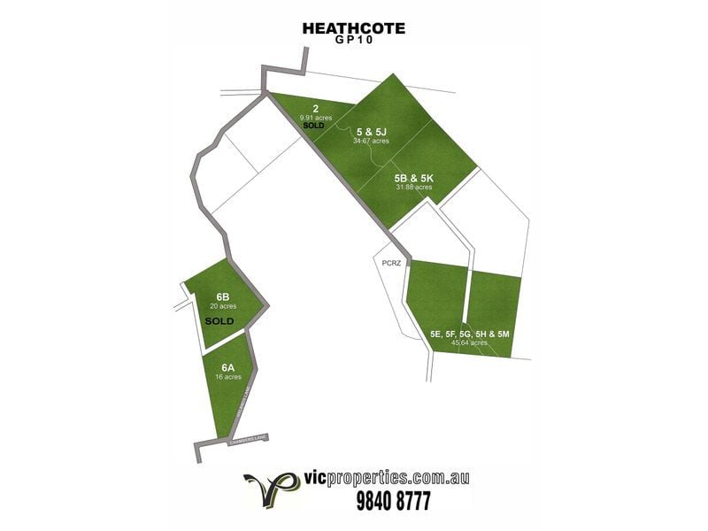 Lot 5 & 5J/ Hylands Lane, Heathcote VIC 3523