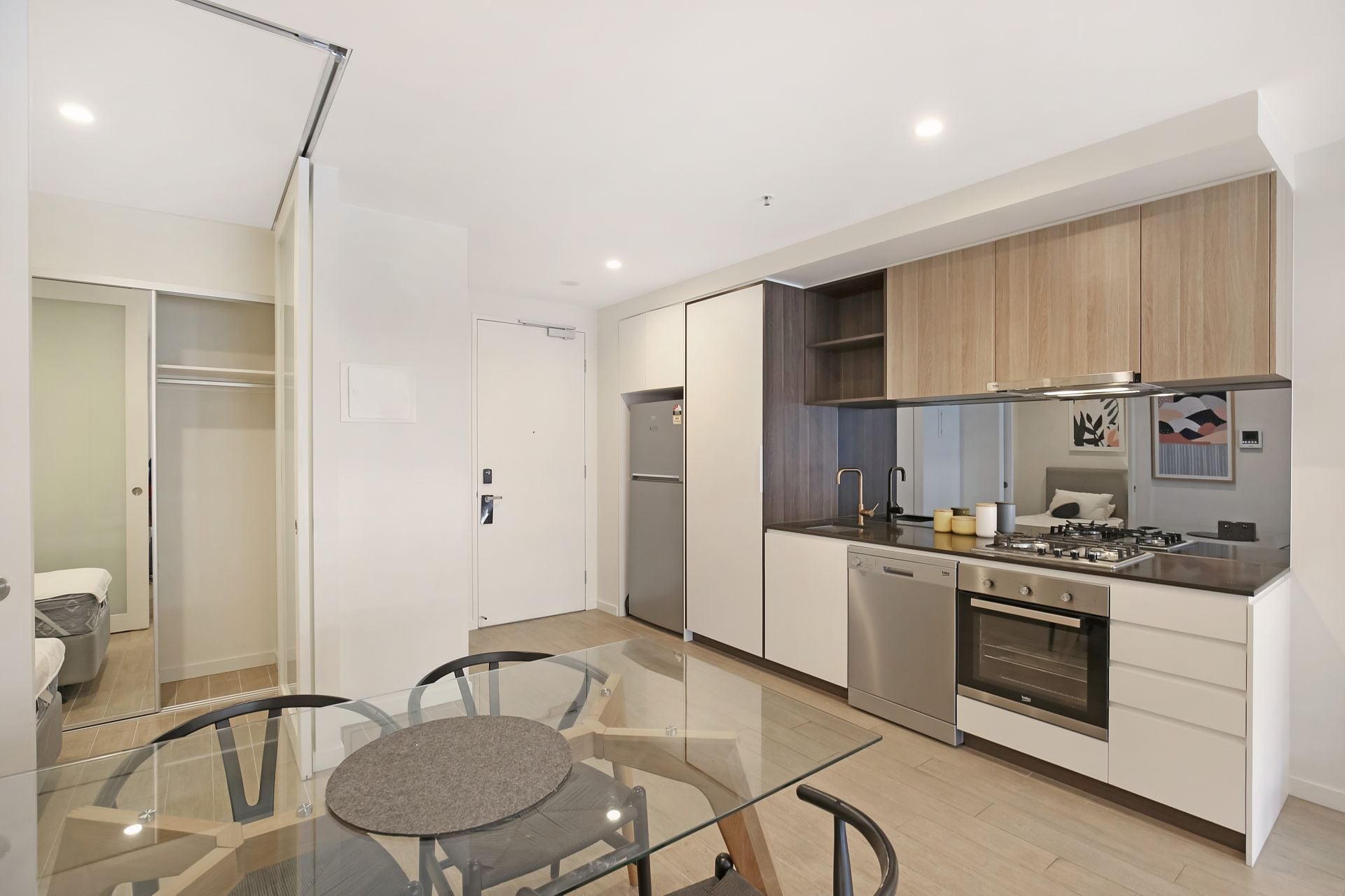 Furnished or Unfurnished apartment with uninterrupted city views.